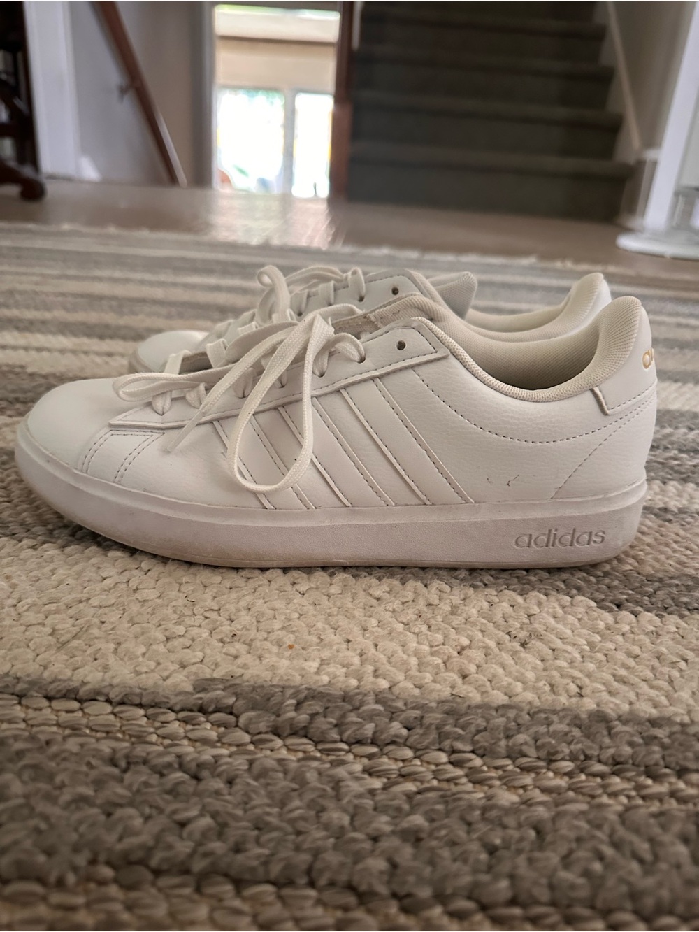 adidas White Low-Top Women's Sneakers